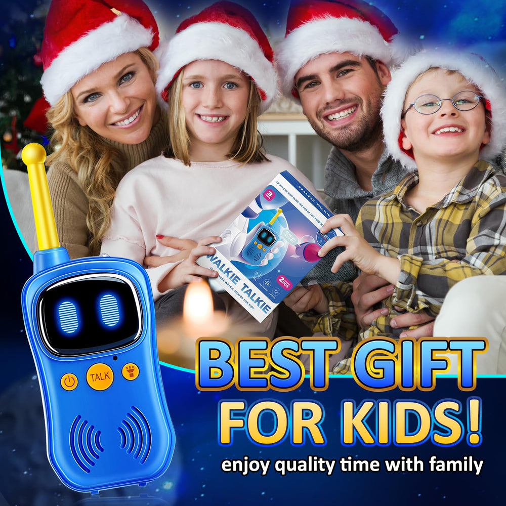 Aihuzai Astronaut Walkie Talkie can be worn with the included lanyards during outdoor play.