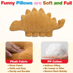 Aiideals Dino Nugget Pillow wrapped as a quirky birthday gift