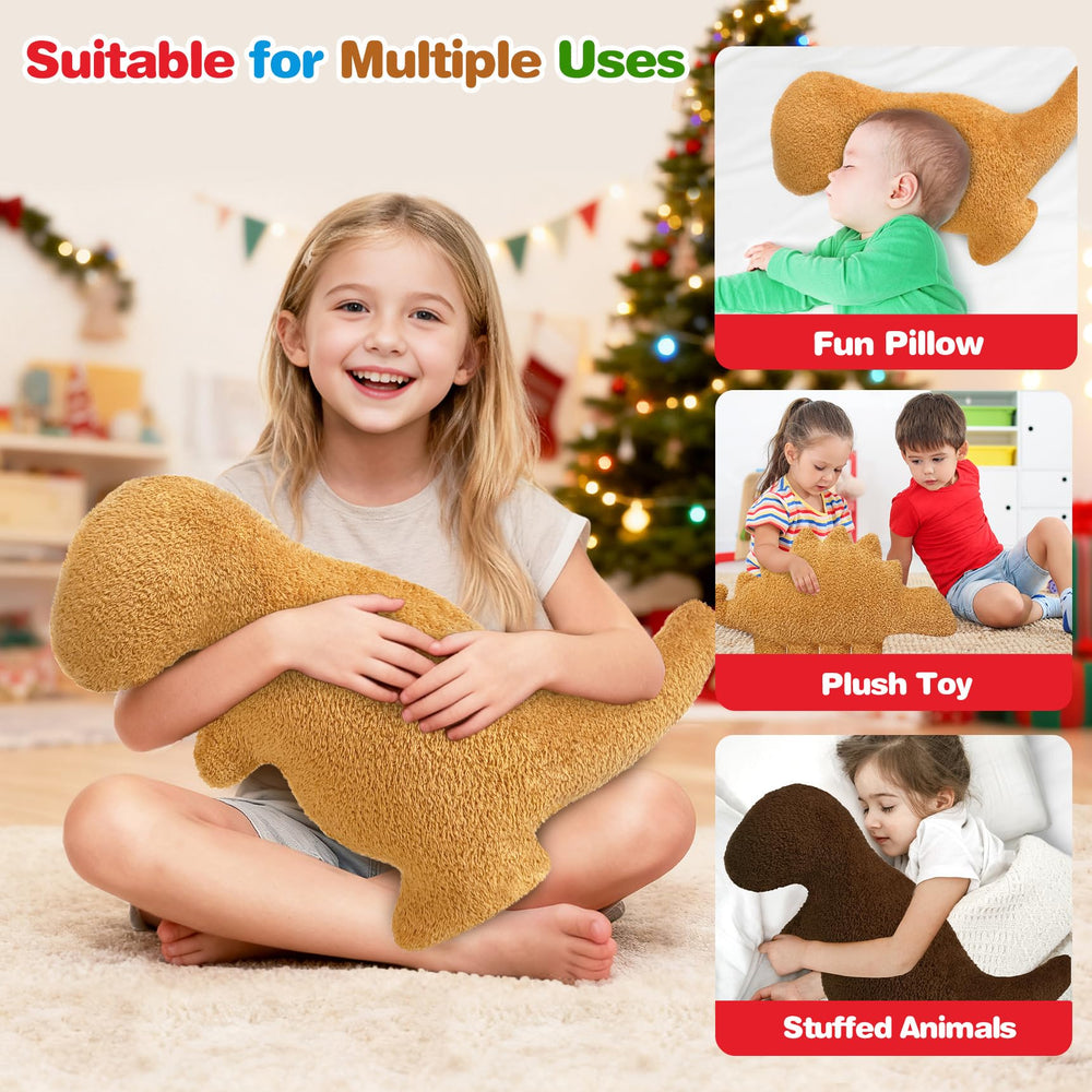 Aiideals Dino Nugget Pillow ideal for kid playtime and smiles