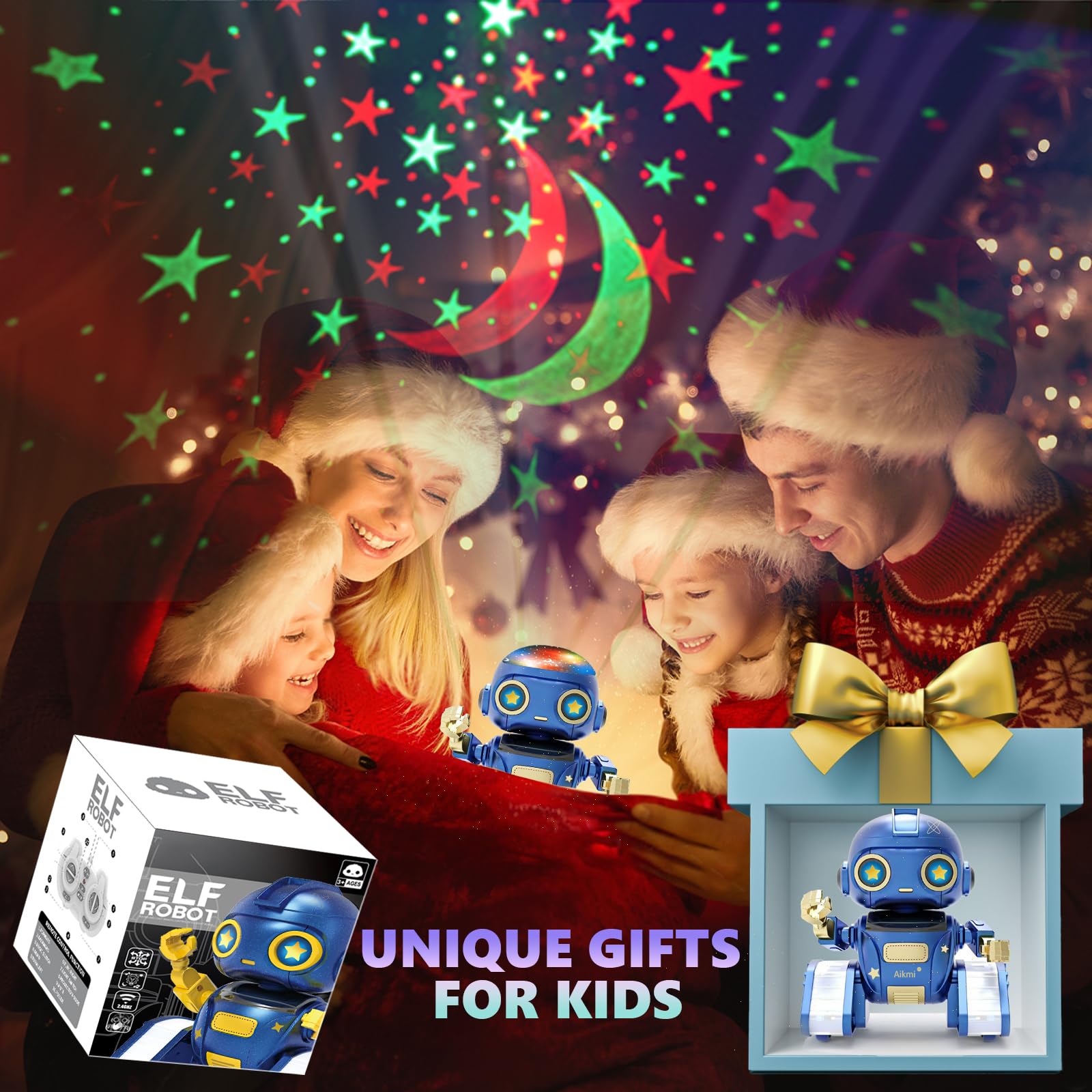 Aikmi robot toy compact size fits kids play spaces and shelves
