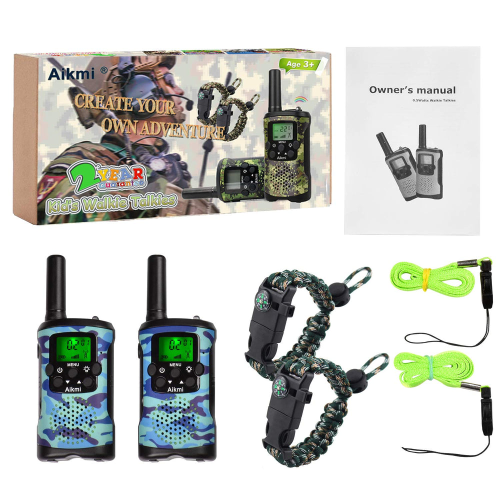 Aikmi two-pack kids walkie talkies for families