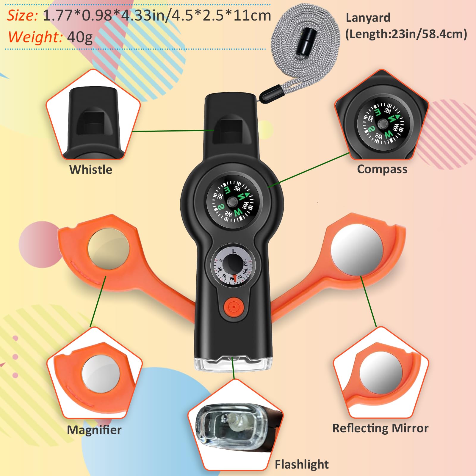Aikmi whistle adds quick signaling during games.