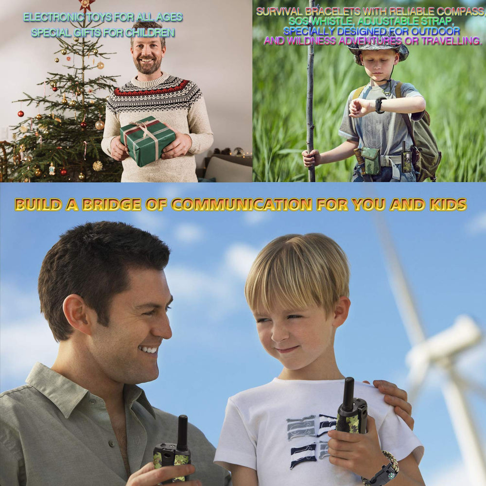 Aikmi walkie talkies side view showing compact design for kids on hikes