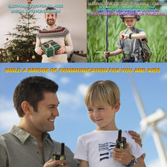 Aikmi walkie talkies side view showing compact design for kids on hikes