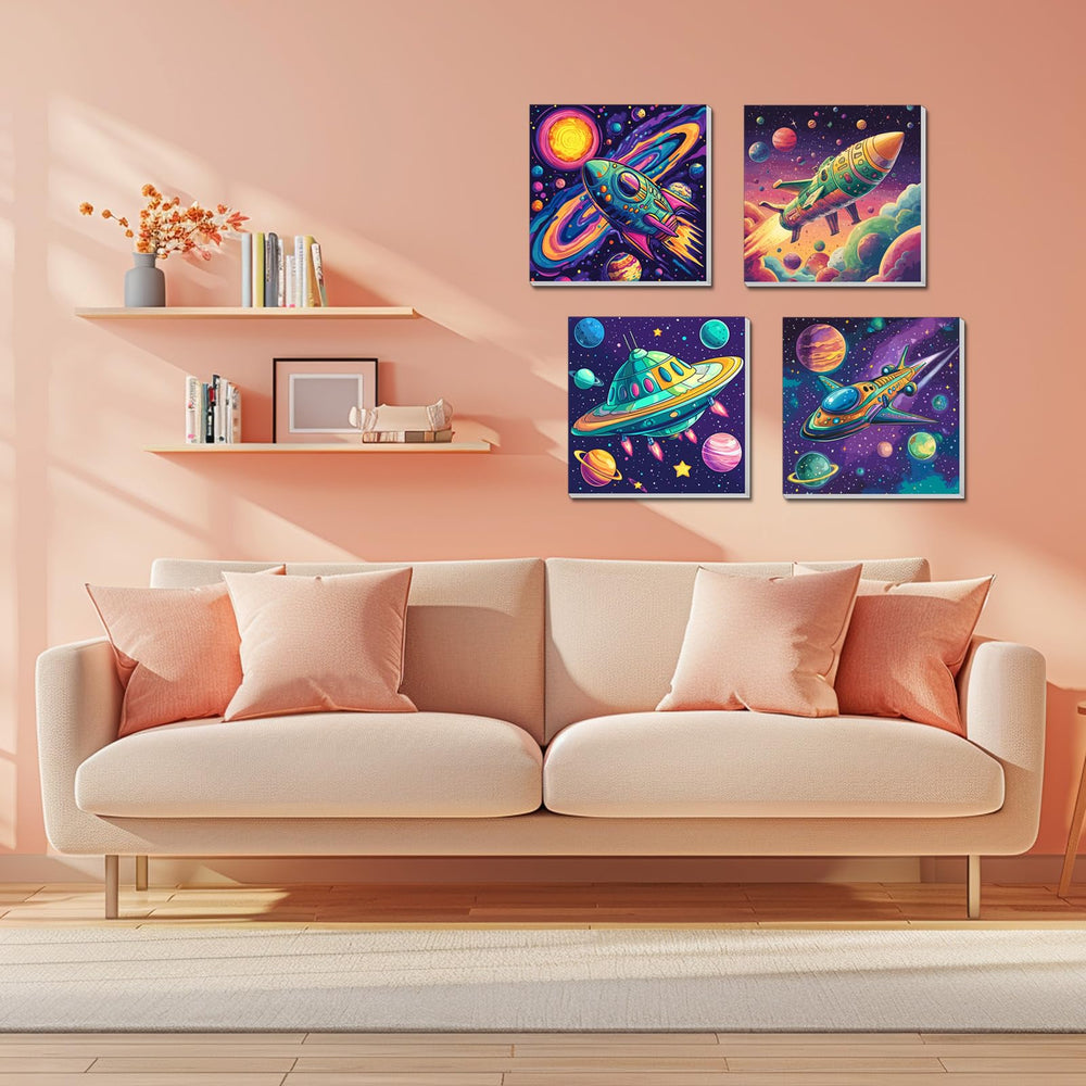 Space-themed kit sparks imagination while painting