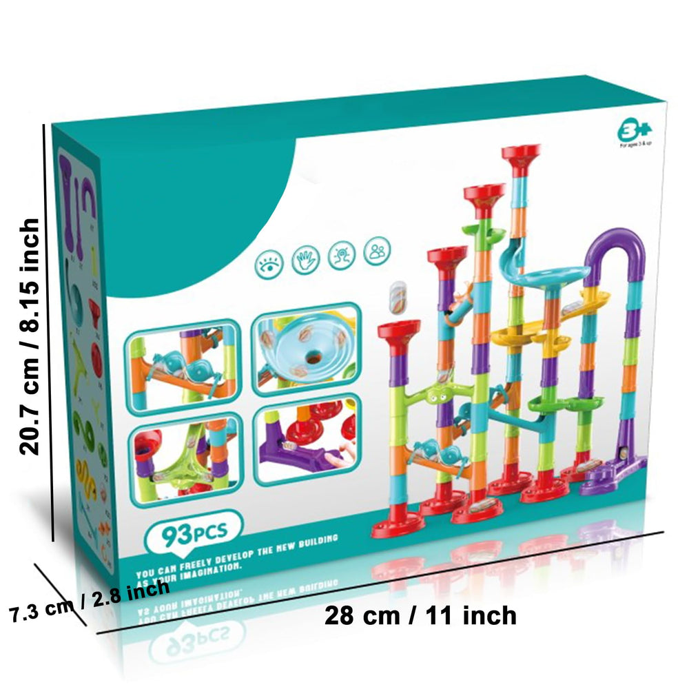 ailixinda gift-ready marble track set ideal for birthdays or holidays