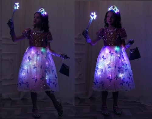 Aimeiar Princess Dress fluffy skirt 4-layer design enhances twirling and comfort.