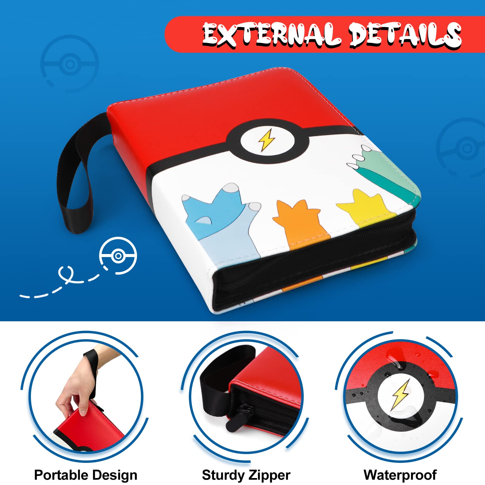AIMerss 9-pocket pages for efficient organization of collections.
