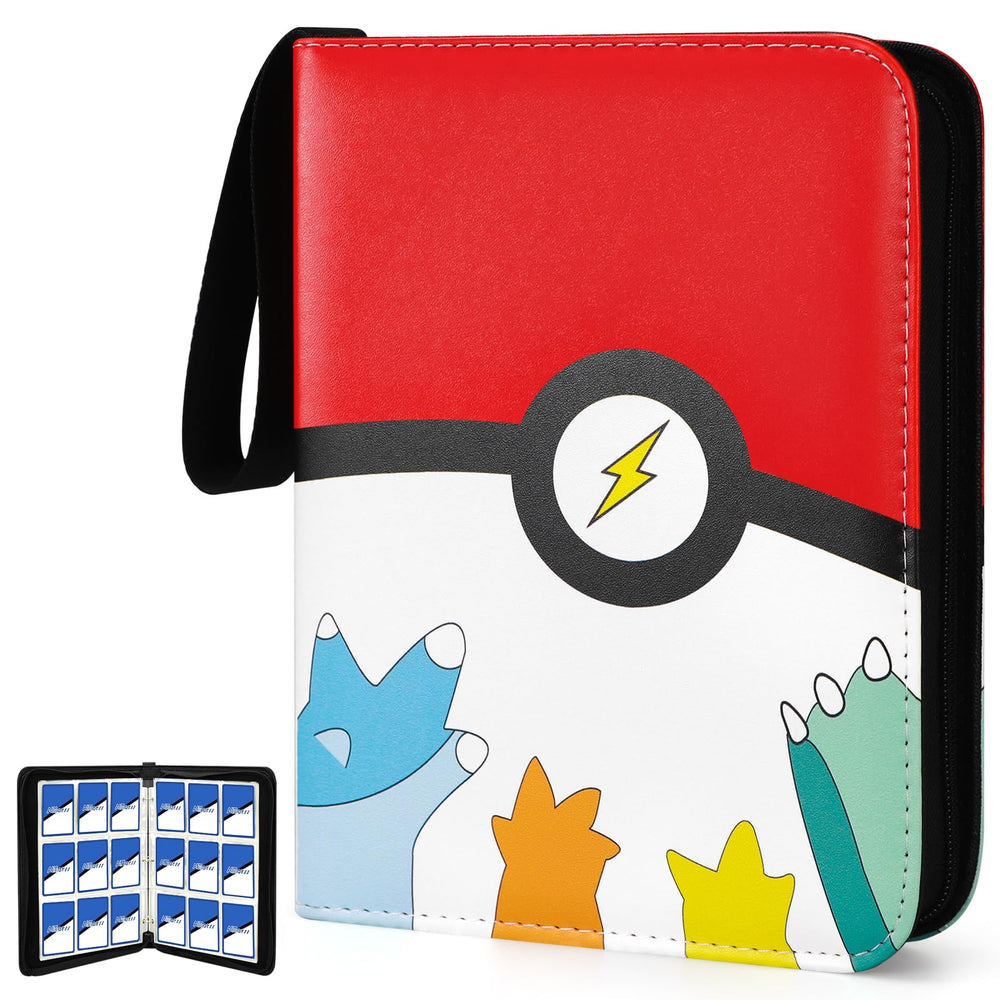 AIMerss 900-pockets binder with open pages for easy access.