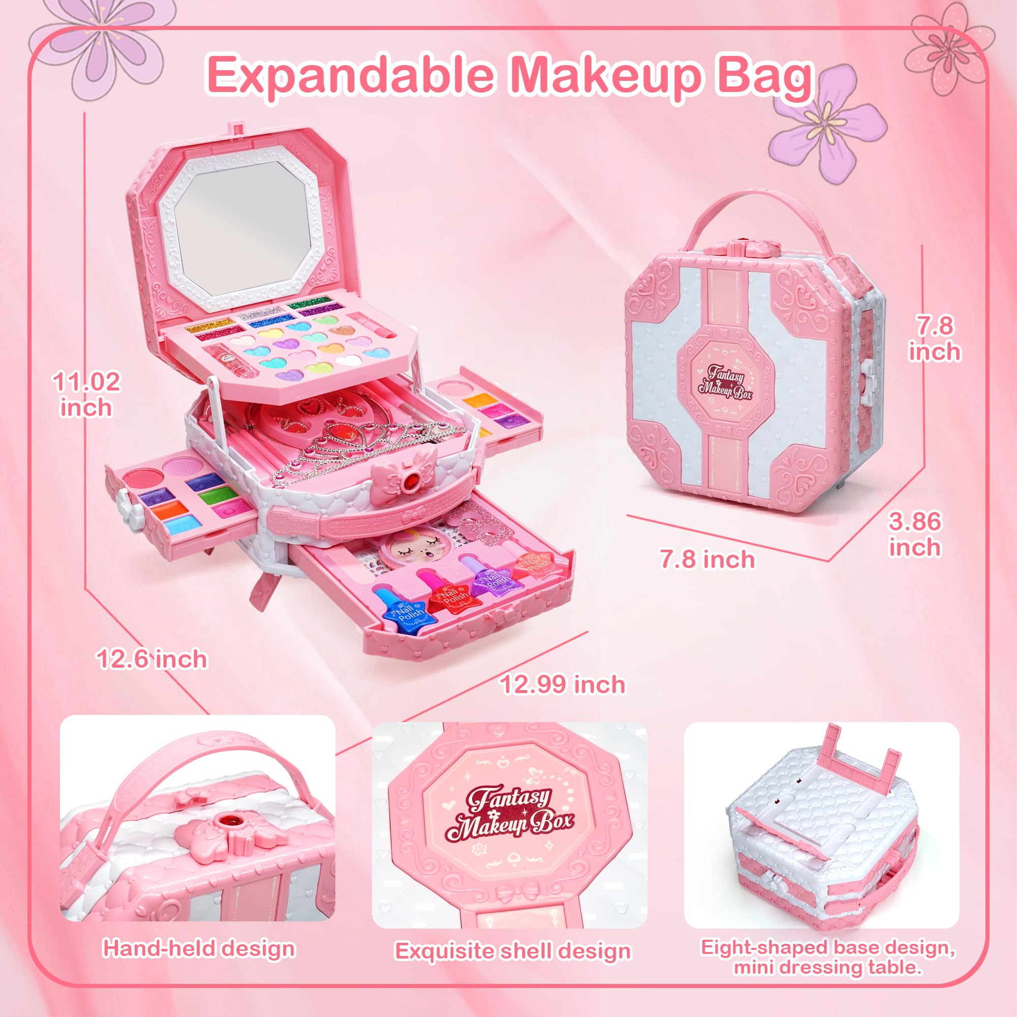 Aimidola gift-ready packaging turns play makeup into a thoughtful birthday surprise