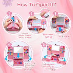 Aimidola nail accessories and file for pretend salon fun
