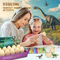 Aimiffy fossil cards and eggs support paleontology learning through play.