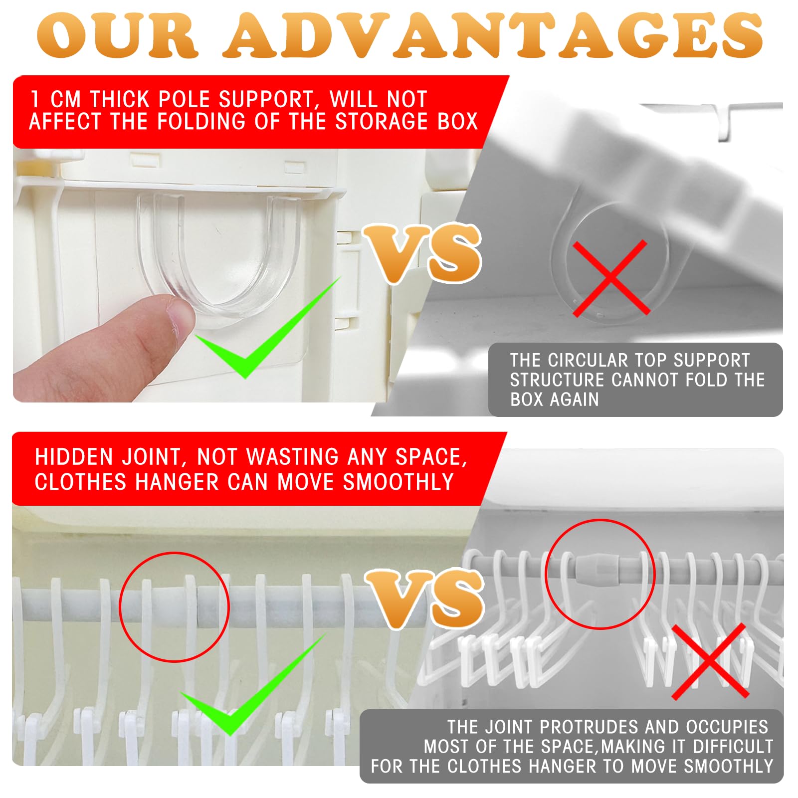 aimpiwt foldable doll wardrobe includes ten hangers for compact organization