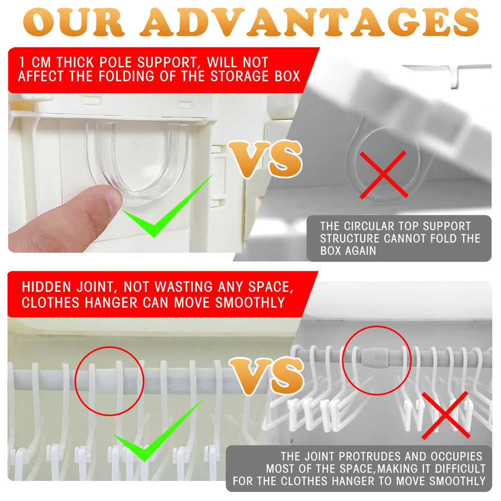 aimpiwt foldable doll wardrobe includes ten hangers for compact organization