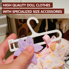 aimpiwt foldable doll wardrobe under bed storage saves space