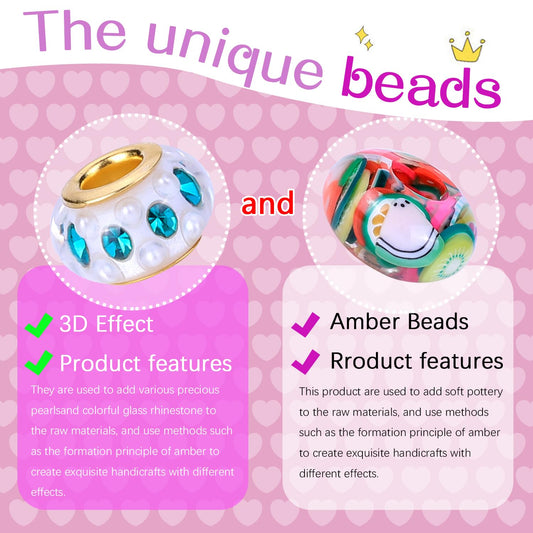 AIPRIDY multicolor beads in European style support colorful bracelet designs.