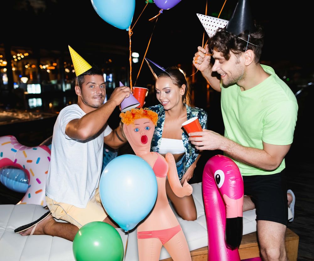 AIR GAG inflatable doll night-life event feature, durable and reusable for themed nights