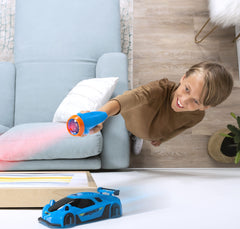 Air Hogs USB charging cable powering quick recharges for nonstop racing.