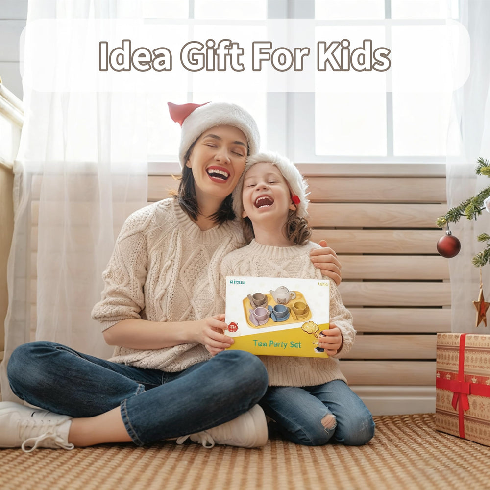 Air2yun tea party set encourages cooperative play and language practice