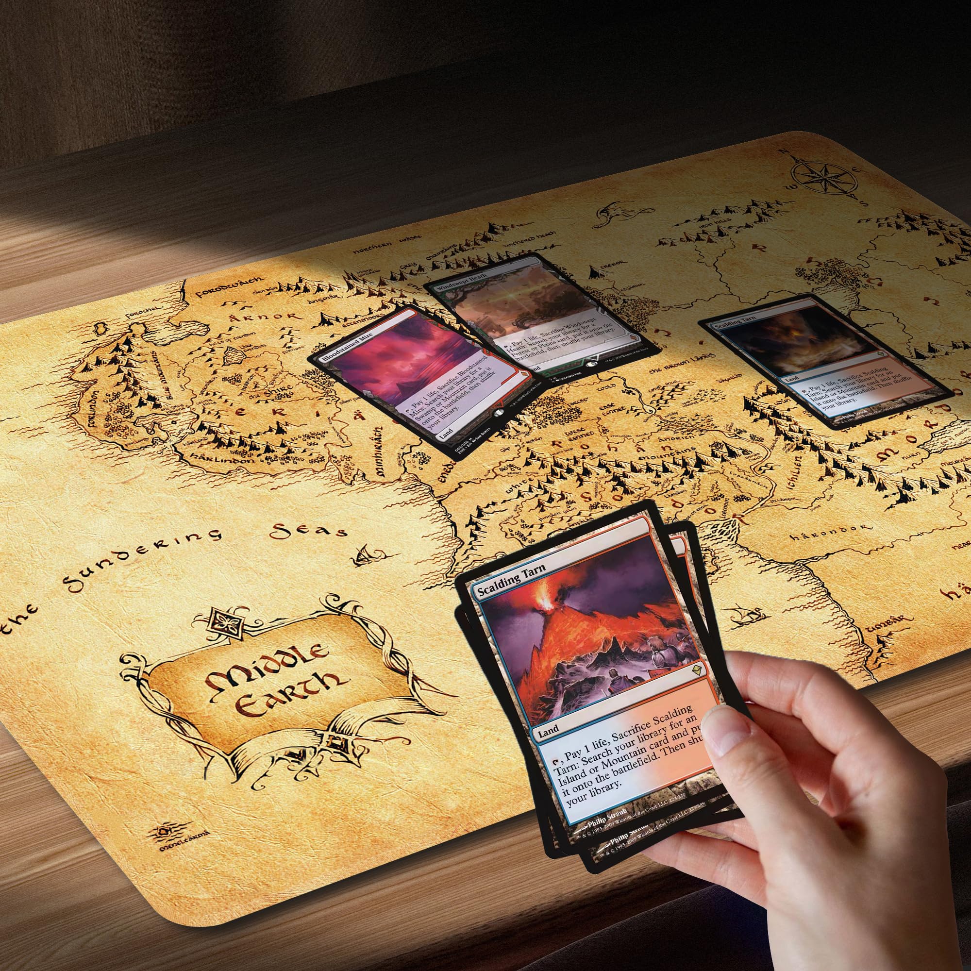 AirCBC MTG playmat includes a free storage bag for easy travel.
