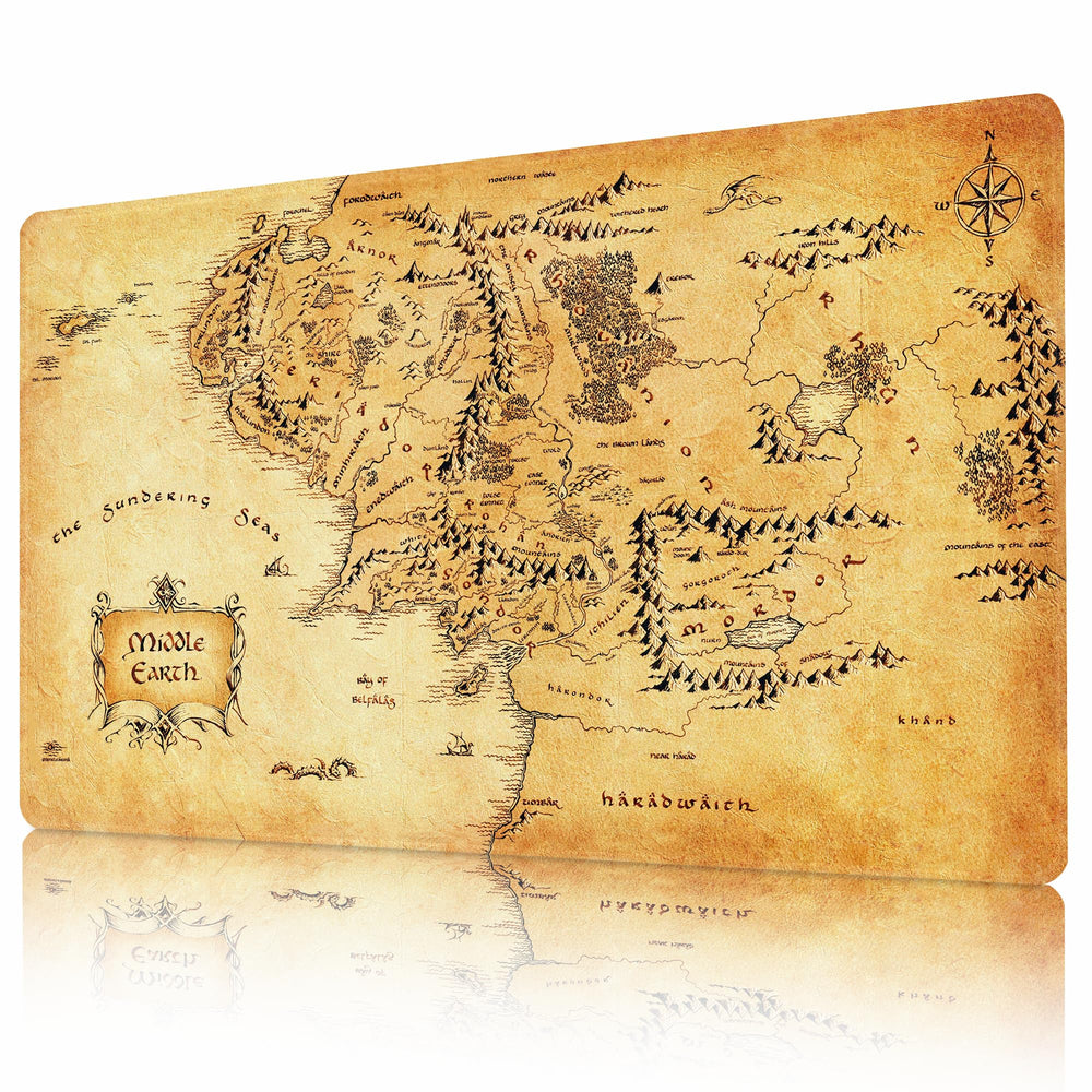 AirCBC MTG playmat with non-slip rubber backing for stable gameplay on any surface.