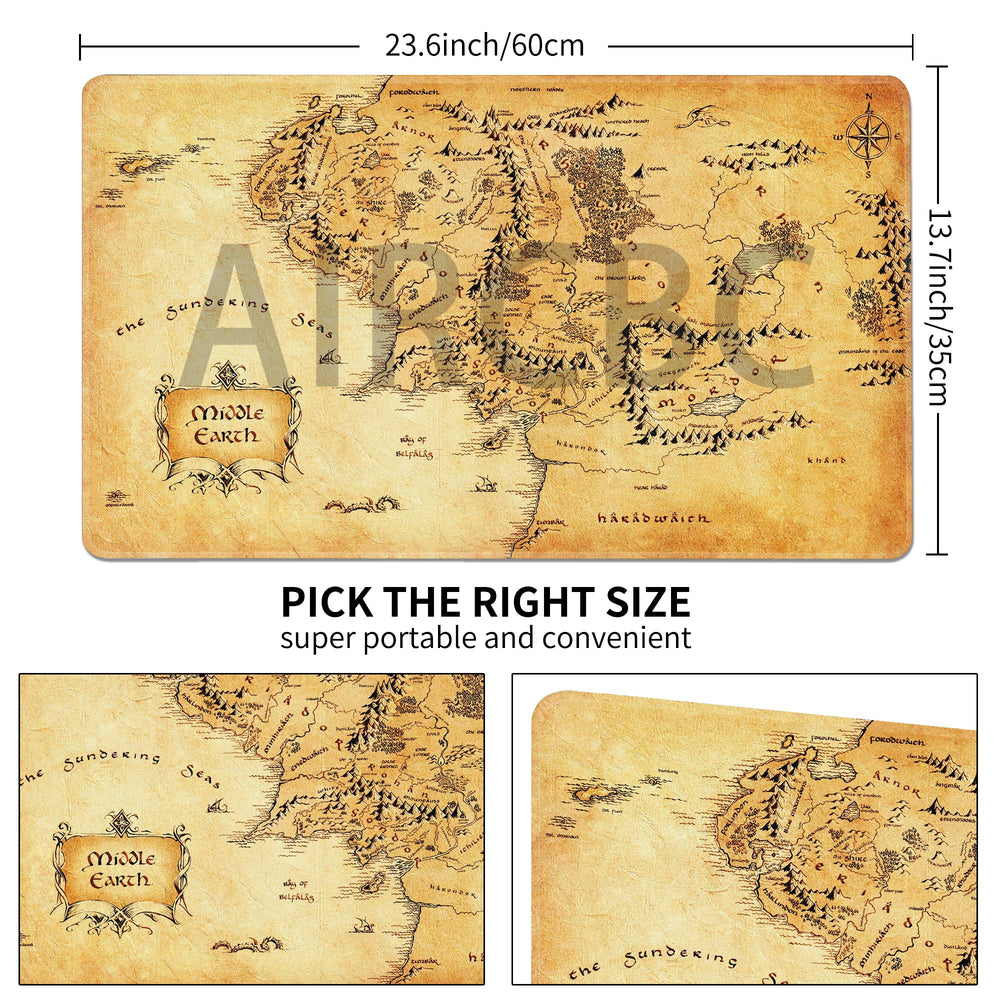 AirCBC MTG playmat featuring vibrant printed artwork to boost immersion during sessions.