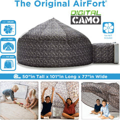 AirFort 6.5-foot diameter offers roomy group play.