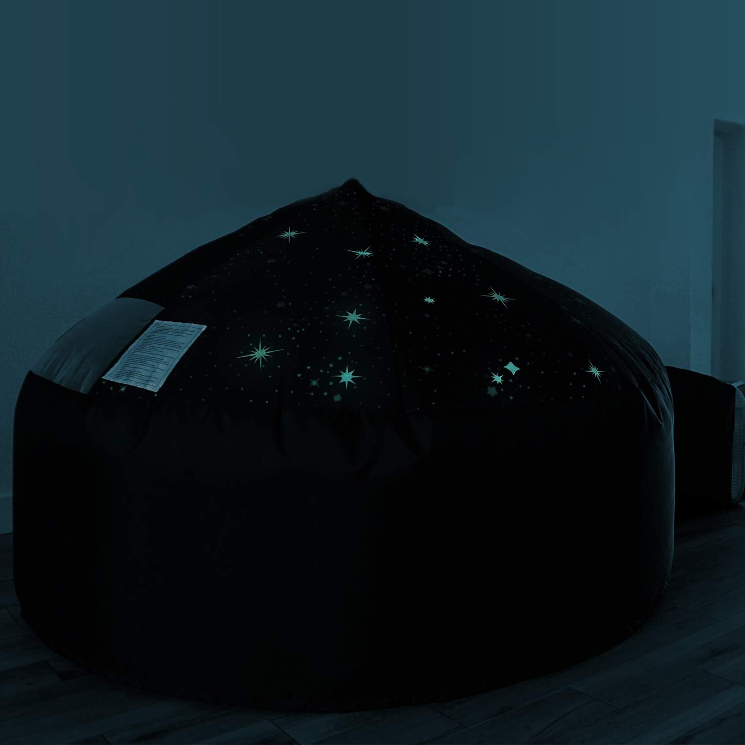 Air Fort breathable, durable construction supports active indoor adventures