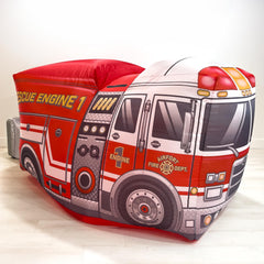 Air Fort Firetruck easy cleanup after fun sessions