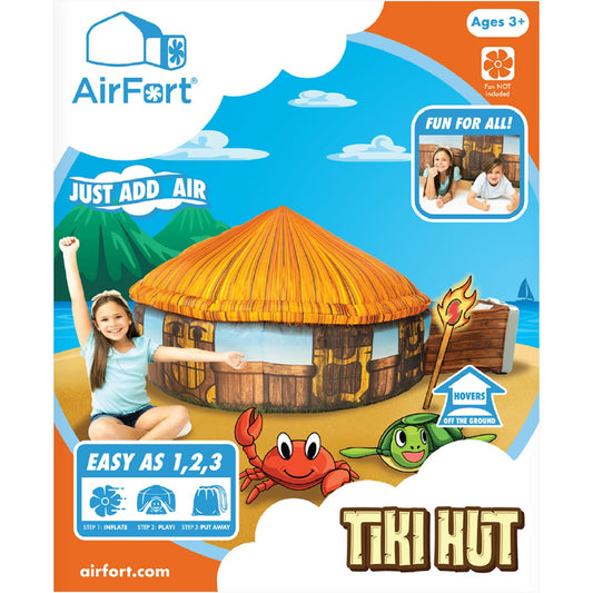 Air Fort inside space view highlights quick setup for imaginative play.