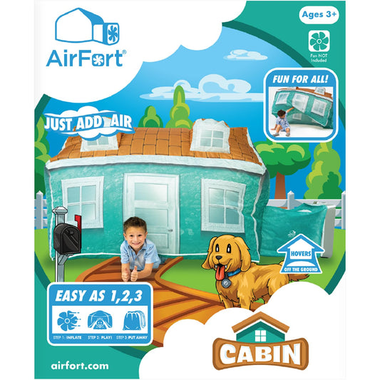 Air Fort Original shows roomy design suitable for multiple children.