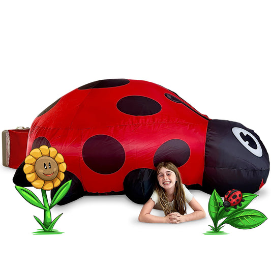 AirFort Original Patented setup in 30 seconds for instant indoor play.