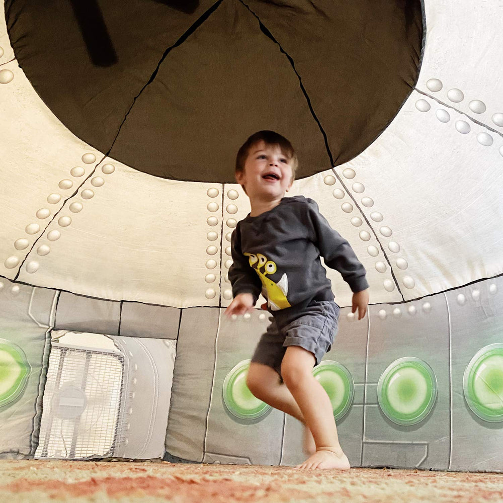 AirFort ideal for parties and sleepovers with roomy space