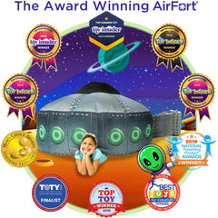 AirFort viewing window allows kids to peek and imagine