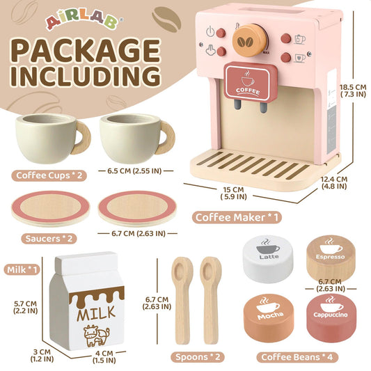 Airlab Kids milk pitcher accessory for role-play, encouraging sharing and social pretend tea time.