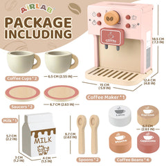 Airlab Kids milk pitcher accessory for role-play, encouraging sharing and social pretend tea time.