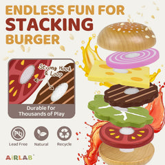 Airlab ice cream and dessert pieces encourage sweet pretend treats and sensory play