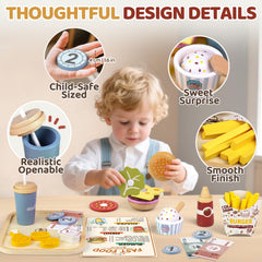 Airlab wooden spoon and tray keep playtime organized and accessible