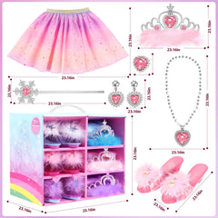 AISAMLIN sparkling jewelry set for coordinating outfits and dress up