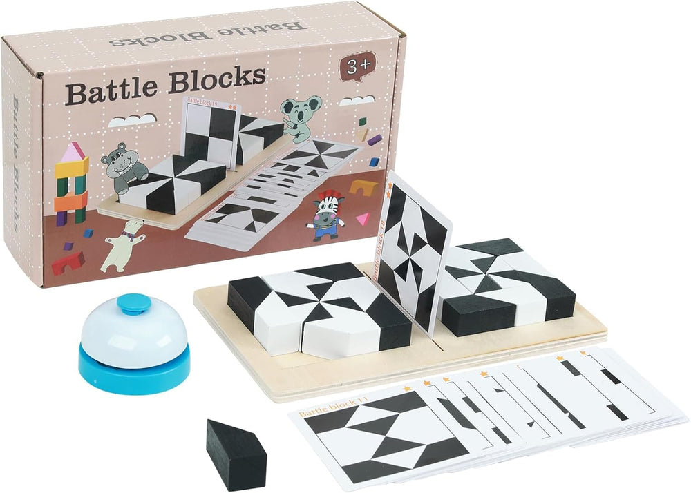 AISHUN brain teaser puzzle frame with wooden blocks for creative designs and spatial thinking