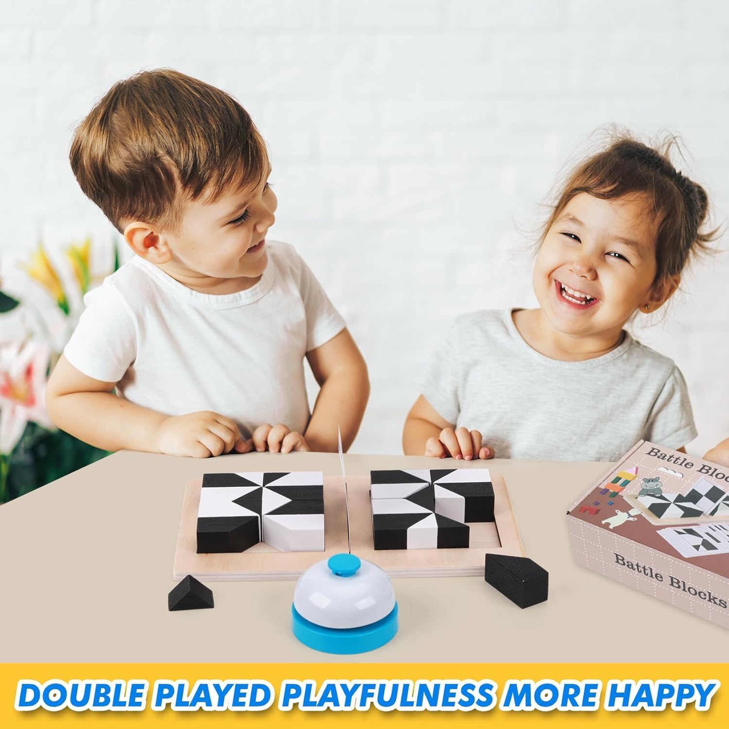 AISHUN wooden STEM toy supports logical thinking and fine motor skills
