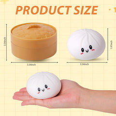AiSiXin Squishy Dumpling with stretchy texture for calming sensory play