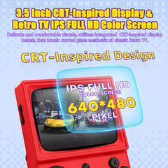 AISLPC R36T EmuELEC system powering 23+ emulators