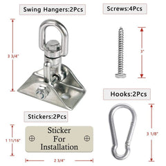 Aisto stainless steel hanger 2000-lb capacity highlights heavy-duty performance for demanding setups.