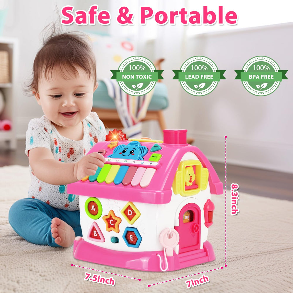 Aitbay 8-in-1 house math-pattern section for early numeracy through patterns