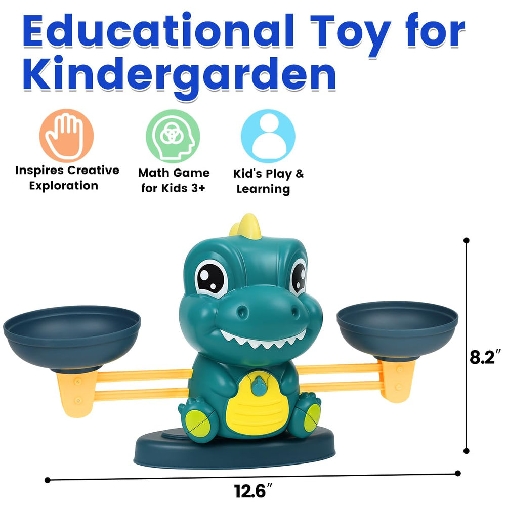 Close-up of Aitbay dinosaur figurines for imaginative learning