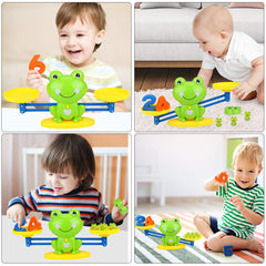 Aitbay 19 mini frog figurines spark imaginative math activities.