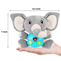 Aitbay hand-sized elephant toy that's easy for tiny hands.