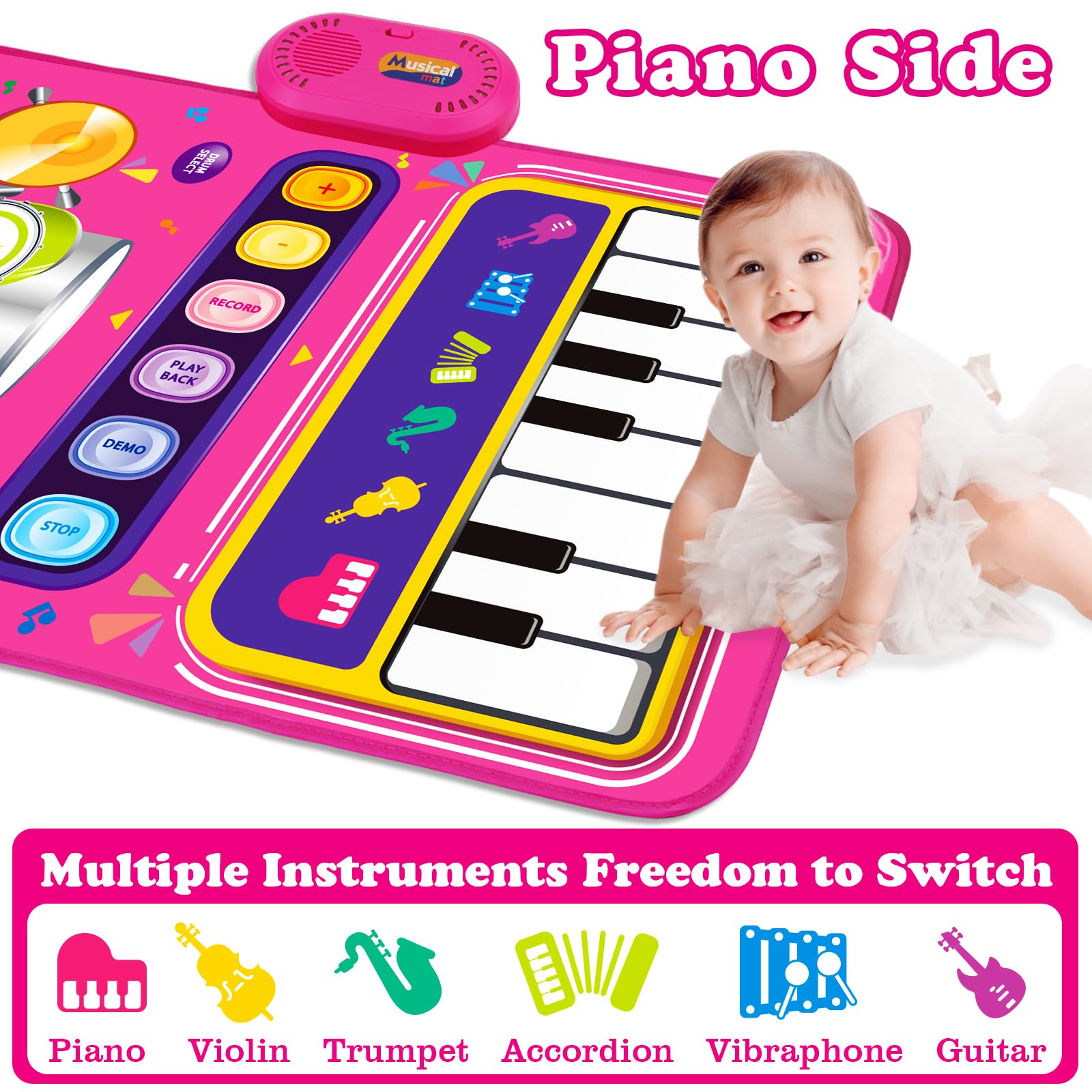 Aitbay toy mat folded design for easy storage.