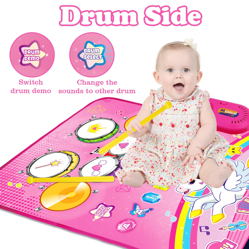 Aitbay Unicorn Music Mat touch surface invites responsive musical interaction.